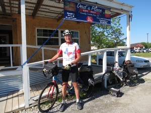 Rich in front of Dad’s Place