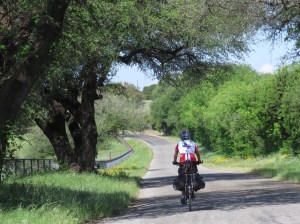 Molly cycling Texas