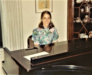 Molly at the piano