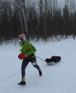 Runner in Arrowhead 135