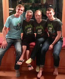 Boston Bound foursome