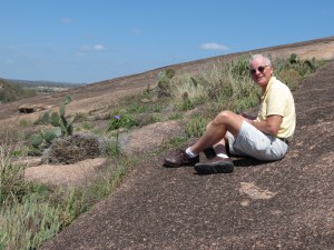 Rich on Enchanted Rock