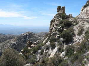 Mt Lemmon rocky view