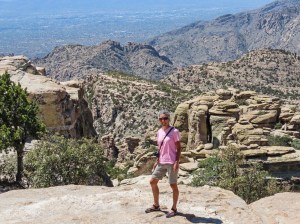 Molly at Windy Point Mt Lemmon 2