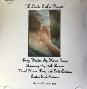 A little girl's prayer