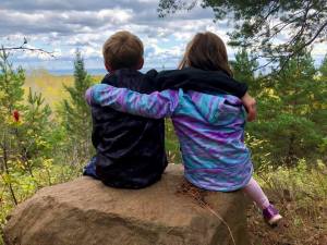 Ben Mya overlooking city