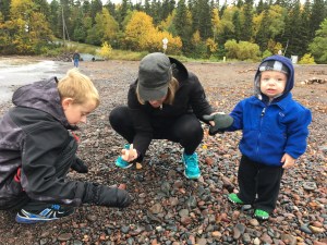 Looking for beach glass 2