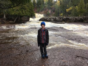 Ben at Gooseberry Falls