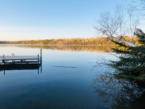 Cabin view of the dock