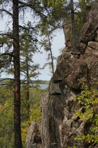 High Cliff over Gunflint Lake 1