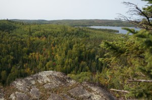 High Cliff over Gunflint Lake 2