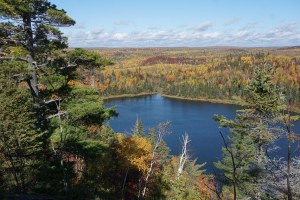Mt Baldy view of Nicado Lake