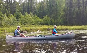 Molly Rich canoe Sawbill Lake