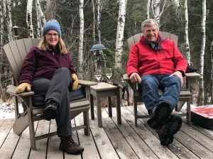 Luikarts on our deck