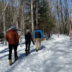 Erik Katie Rich hiking at Banning
